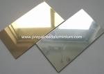High Performance Aluminum Mirror Sheet With Laminate / Polished / Anodized