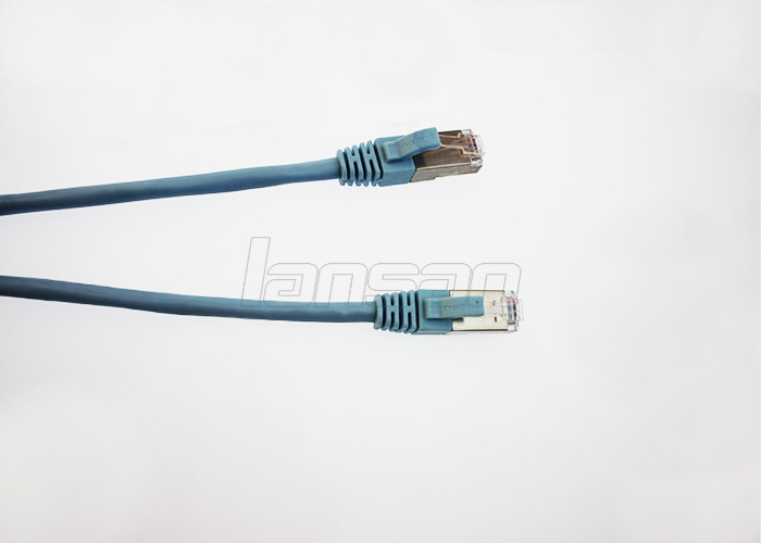 Network BC CCA UTP Cat5e Patch Cord Cable Al Foil Shiled With 24AWG CCA Conductor