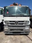 Benz Zoomlion Used Concrete Pump Truck Lorry 49m 6arms 2014 White Orange