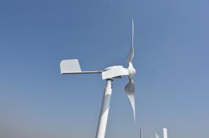 China 24V 48V Small Horizontal Wind Turbine 800W 1000W Horizontal Axis Wind Mill factory