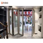 Interior Home Aluminium Bi Fold Garage Door ISO9001 Approved