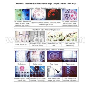 Forensic Comparison Microscope With Document Examination System