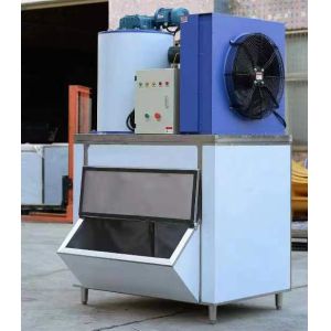 Dimensions of M.unit 1570x1100x1180 mm 2.5ton 2500kg Flake Ice Machine for