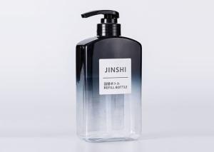 China ODM Person Care 470ml Plastic Cosmetic Bottles Boston Shape factory