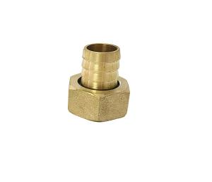 China Lead Free Brass 3/4 Inch GHT Thread 15.7mm Barb For Water Hose Using factory
