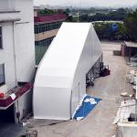 Hengnuo Curved Event Tent TFS Flame Restardant B1 Outdoor Tennis Court