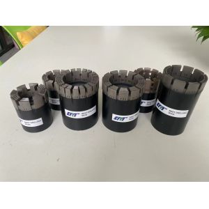 Geologic Exploration Drillng Bit Impregnated Diamond Core Bit For Hard Rock