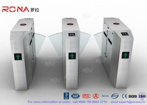 China Anti - Reverse Retractable Turnstile Barrier Gate RS232 / RS485 550mm Passage Width factory