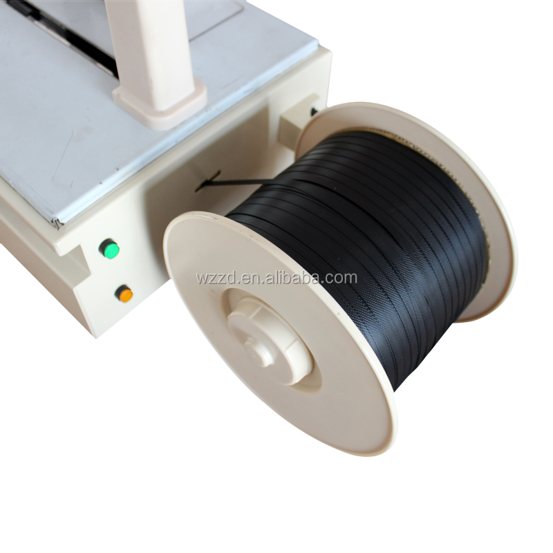 19pcs/Min Mini Table Strapping Machine Airport Luggage Packaging Wrapping Machine