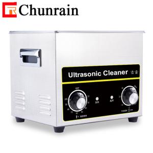 China Small Portable Stainless Steel Mechanical Ultrasonic Cleaner 6.5L For Pipette factory