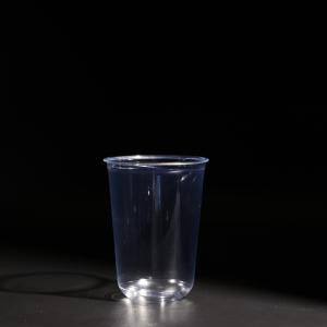 China Food Grade Plastic Cups PET Material Printing With Lid For Juice factory