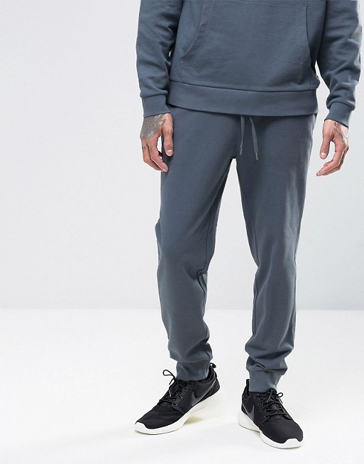 100% Cotton Slim Fit Mens Sports Tracksuits Sets For Running / Jogging