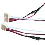 East Asia Market 4-Pin Plastic Wiring Harness with 1.0mm Pitch High Durability