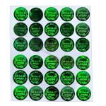 Anti Counterfeit Adhesive Sticker Label Anti Radar For Product Labeling And