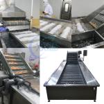 Heated Cooked Shrimp Ice Water Cooling Machine Shrimp Cold Water Cleaning