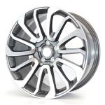 Aluminum Silver Land Rover Replica Wheels 20 inch rims 5x120 72.56