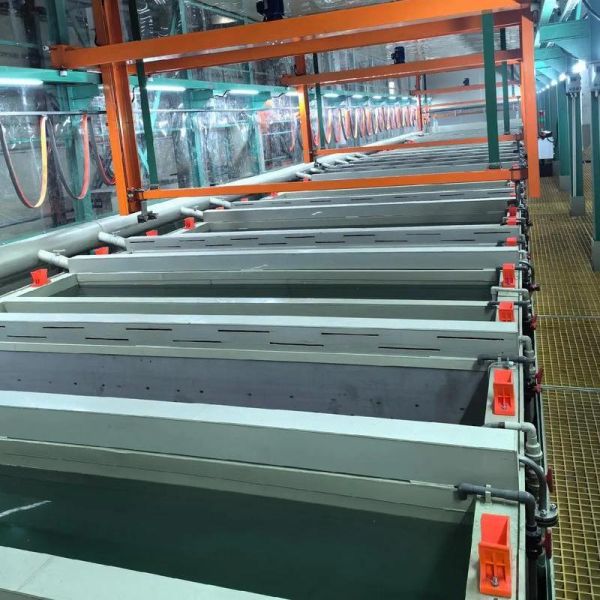 Global-Standard Automatic Anodizing Line With CE/ISO Certifications For Aluminum