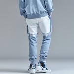 100 Polyester Sports Track Pants For Men , Fashion Gym Mens Jogger Sweatpants