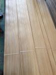 Well Sliced Zebrano Natural Wood Veneer for Furniture Door Panel Furnishings