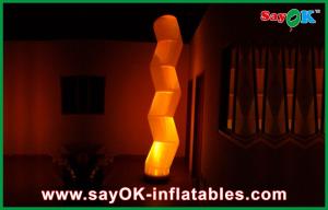 China Lighting Inflatable 12 Different Colors Led Decoration Prism For Holiday factory