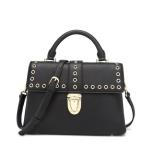 PU Leather Handbags Rivet Tote Bags for Lady