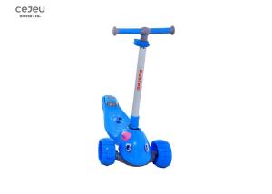 China 3 Wheeled Kids Scooters 4 Adjustable Height For Boys Girls Aged 3 - 8 factory