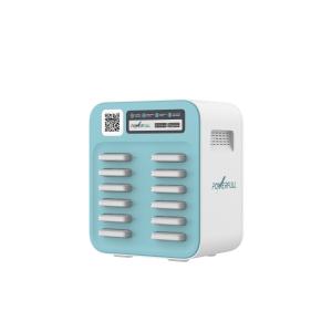 China HaoYue Shared Rental Power Bank Kiosk 5000MAh*6 GPS Positioning factory