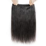 Virgin Brazilian Human Hair Extensions / 3 Bundles Human Hair With 4 X 4 Lace
