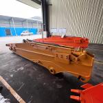 Patented 12M 30 Ton Excavator Sliding Arm , Q355B Slide Retractable Excavator