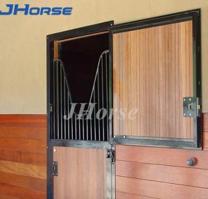 China Low Price High Quality Oil Carbonized Bamboo Horse Stables Stall on sale
