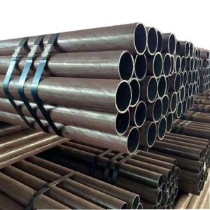 China Ductile Welded Carbon Seamless Steel Pipe 6m Round Shape Hot Rolled factory