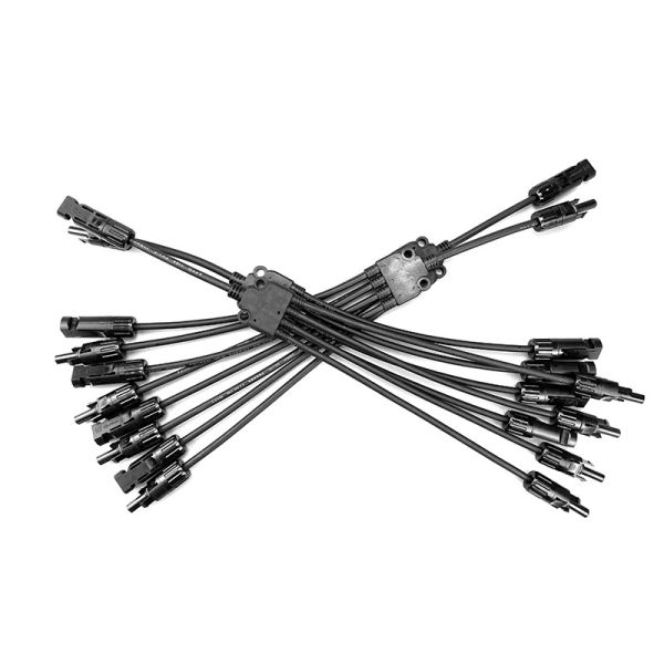 China MC4 R4 Y Branch Solar PV Panel Connector 1 To 4 Split 50Hz factory