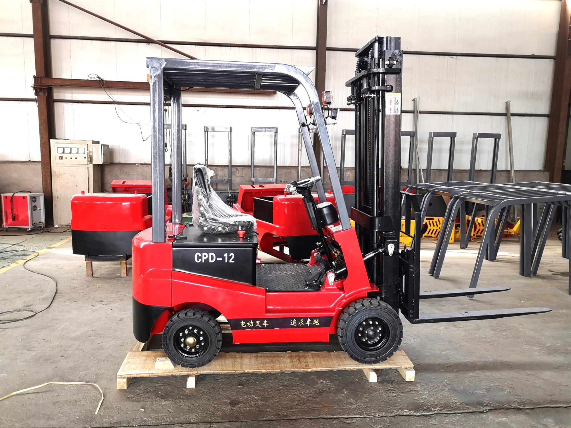XDEM Forklift 1ton 2ton Electric Forklift Small Battery Operated Forklift Cheap Price CPD12 CPD20