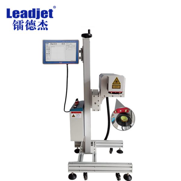 China Graphic Laser Date Coding Machine 30Watt With 90 Degree Direction OEM factory