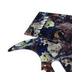 SSS Electric Guitar Pickguard Set Battlefield Pattern 3-Ply 11 holes Screw Back