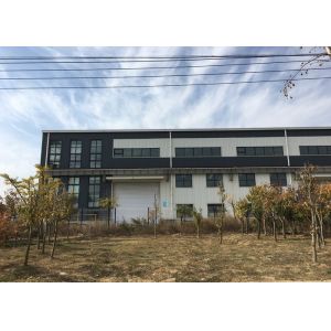 China TEKLA Modeling Steel Frame Workshop With Colorful Cladding And Roofing Sheet factory