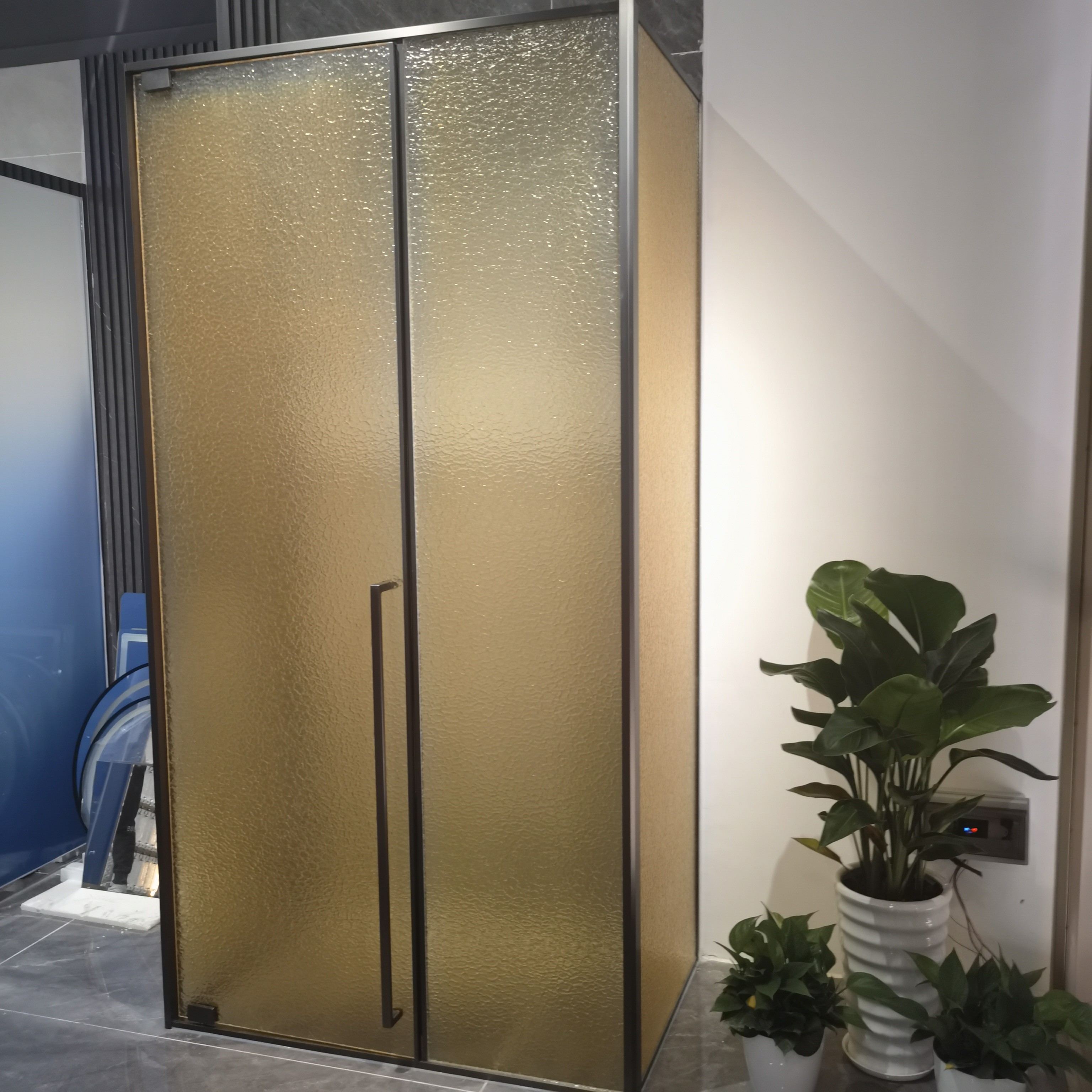 Clear Colored EVA PVB SGP Laminated Art Glass For Bathroom Shower Door