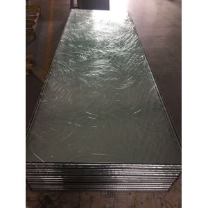 clear baroque tempered glass  on  both side  of  insulated glass   thick 1