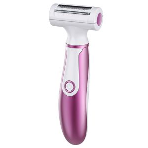China Rose Pink Gentle Foam Razor Electric For Women factory
