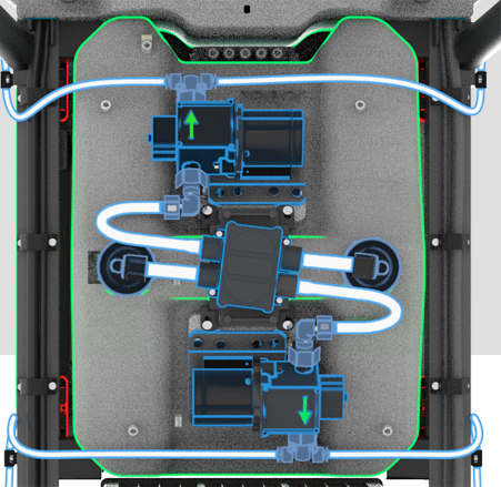 High-altitude Autonomous Spraying Drone Agricultural UAV Crop Spraying Drone Precision Agriculture Drone