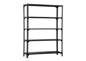China Warehouse Boltless Rivet Slotted Angle Shelving Galvanized Steel Sheet factory