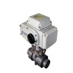 50mm 12V 3 Inch Plastic UPVC Electric Ball Valve Motorized Actuator Ball Valve
