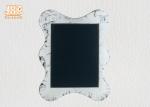 Irregular Marbling Fiberglass Furniture Decorative Marble Framed Wall Mirror