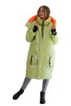 FODARLLOY Ladies Warm Hooded Cotton-padded Clothes Slim Long Down Winter Jackets