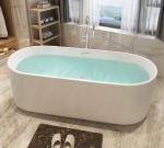 cUPC freestanding acrylic chinese bathtub by seamless joint finish for North