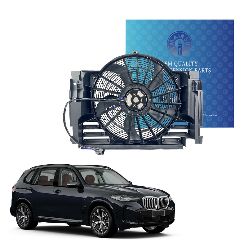 X5 E53 BMW Car Electric Radiator Auto Cooling Fans With Built In Spring