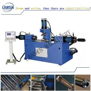 China 4kw Tube Swaging Machine Pipe End Flange Forming Machine factory