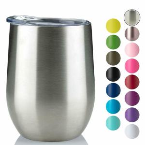 China 220ml Stainless Steel Stemless Wine Tumblers factory