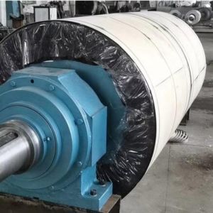 China Paper Machine Suction Press Roll Jumbo Press Roller Rubber Or PU Coating factory