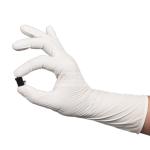300mm / 12 Inch Cleanroom Nitrile Gloves For Class 100 ISO